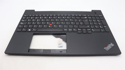 Lenovo ThinkPad E16 Gen 1 Keyboard Palmrest Top Cover Spanish Black 5M11H94763