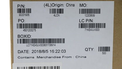 Lenovo QIQY5 SCREW 2.45D 8.0L 5.5D 0.8T ZK NL+ 90201935
