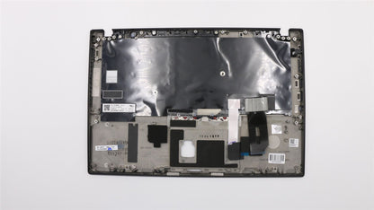 Lenovo ThinkPad T490s Keyboard Palmrest Top Cover Swiss Black Backlit 02HM302