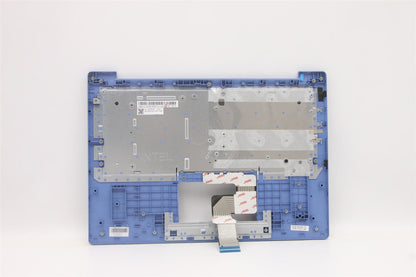 Lenovo IdeaPad 1-14IGL05 Palmrest Cover Keyboard German Blue 5CB0X57007