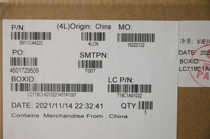 Lenovo 5M11C44220 MECH_ASM KB C BEL(PMX)PT UKBK