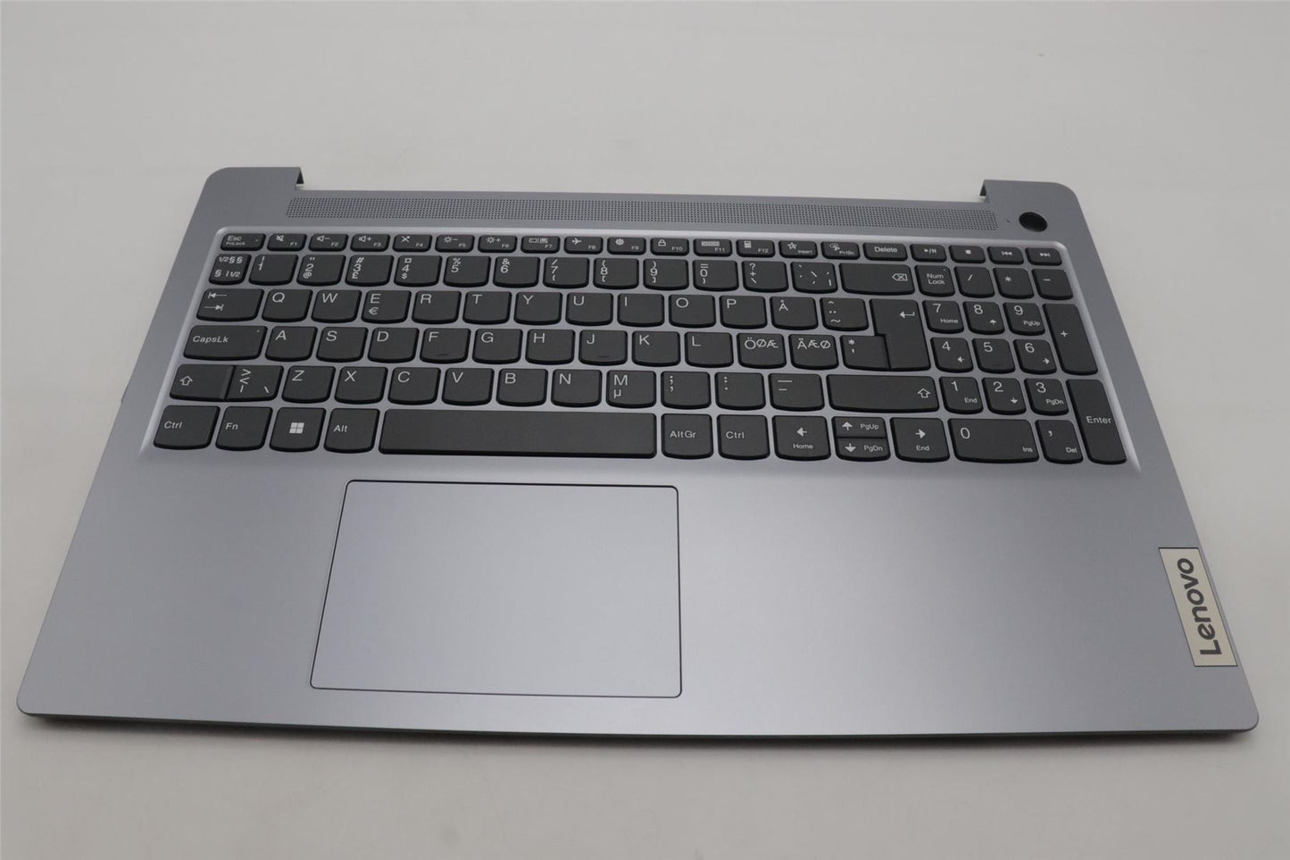 Lenovo IdeaPad 3 15AMN8 Palmrest Cover Touchpad Keyboard Nordic 5CB1L28233