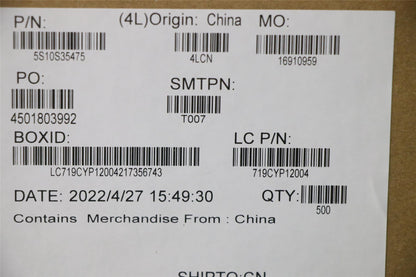 Lenovo SCREW SCREW82RF 2.0D 13L 3.8D 0.3T PVDGR 5S10S35475