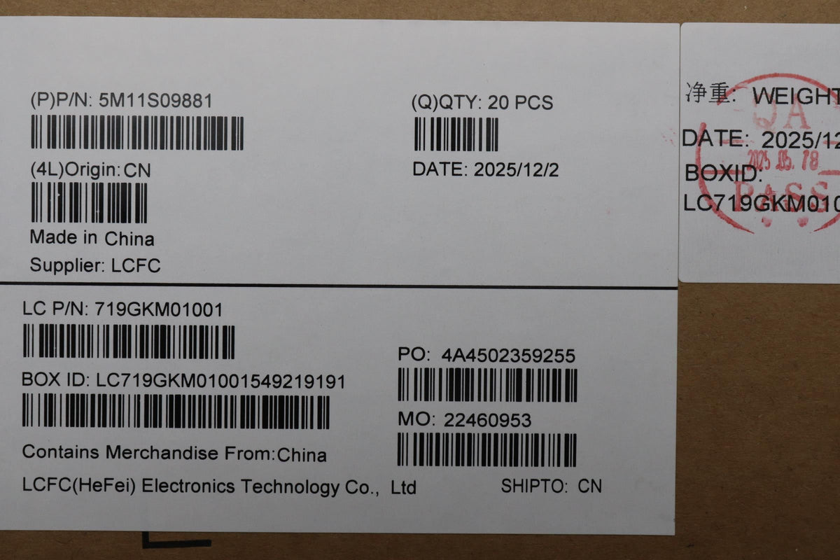 Lenovo MECH_ASM Kun 1.0 IRL POWER_BTN W GY Fingerprint FPR Power Board 5M11S09881