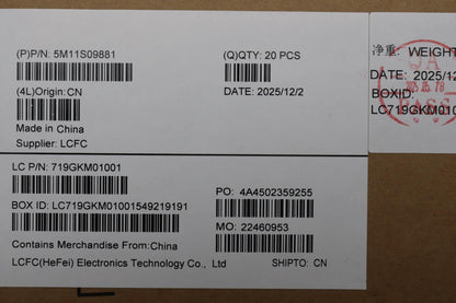 Lenovo MECH_ASM Kun 1.0 IRL POWER_BTN W GY Fingerprint FPR Power Board 5M11S09881