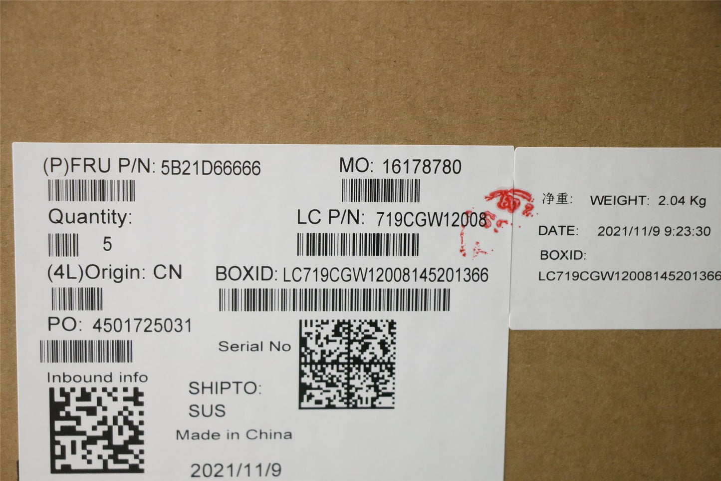 Lenovo 5 17ITH6H Motherboard Mainboard DIS intelI711800H 5B21D66666