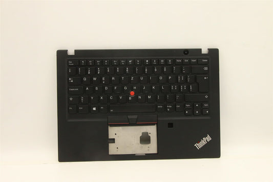 Lenovo ThinkPad T495s Palmrest Cover Keyboard Swiss Black Backlit 5M11A08562