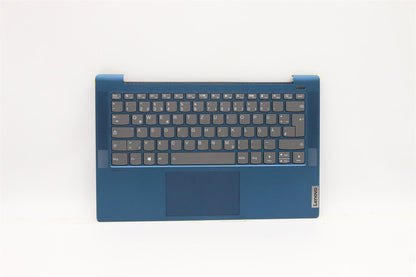 Lenovo IdeaPad 5 14IIL05 Palmrest Cover Touchpad Keyboard German Blue 5CB0Y89090