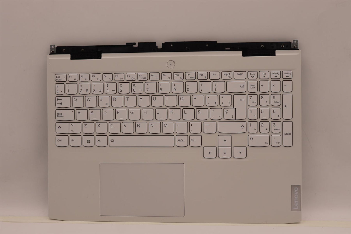 Lenovo IdeaPad 3 15IAH7 Palmrest Cover Touchpad Keyboard Spanish 5CB1H38849