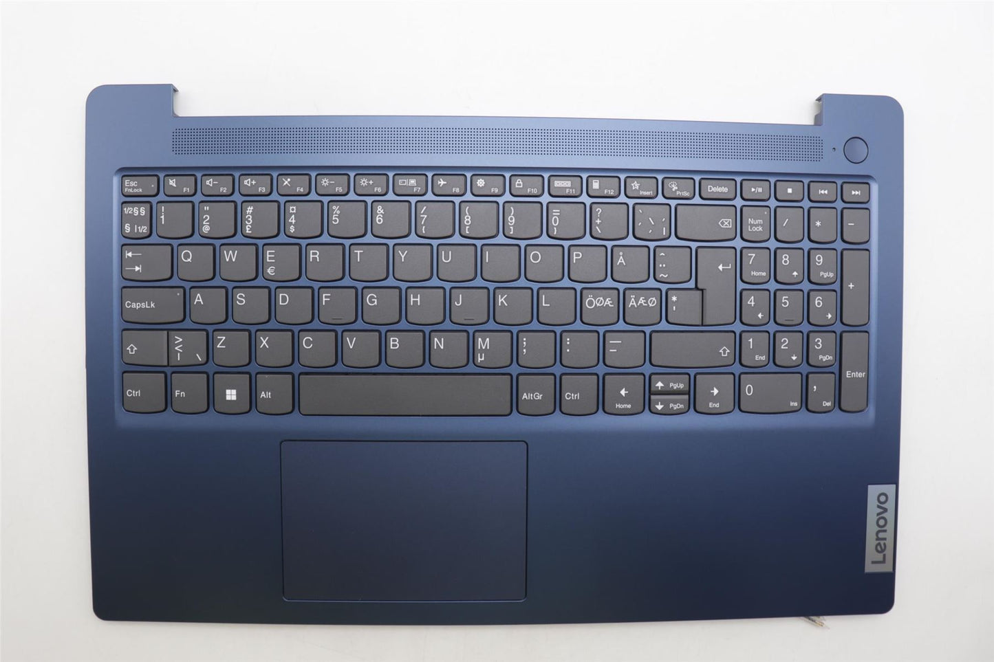 Lenovo IdeaPad 3 15IAN8 Palmrest Cover Touchpad Keyboard Nordic 5CB1K91158