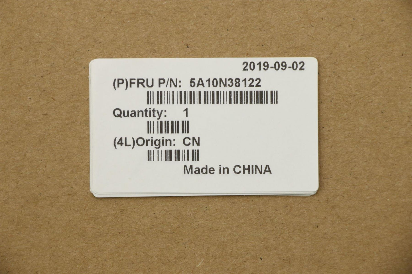 Lenovo ADAPTER 20W 2P BK IND B 80XF 5A10N38122