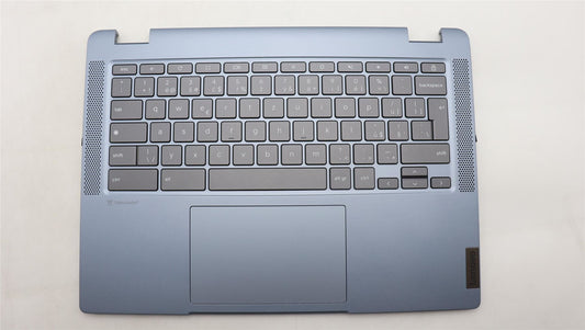 Lenovo Flex IP 5 14IAU7 Palmrest Cover Touchpad Keyboard Czech 5CB1J35532