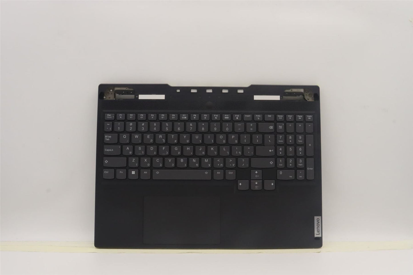 Lenovo S7 16IAH7 Palmrest Cover Touchpad Keyboard Hebrew Silver 5CB1J04293