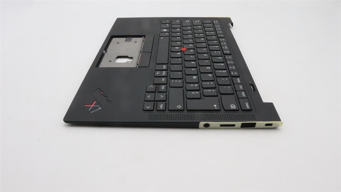 Lenovo Carbon X1 10th Keyboard Palmrest Top Cover German Black 5M11H44200