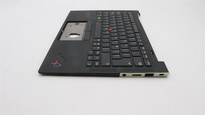 Lenovo Carbon X1 10th Keyboard Palmrest Top Cover German Black 5M11H44200