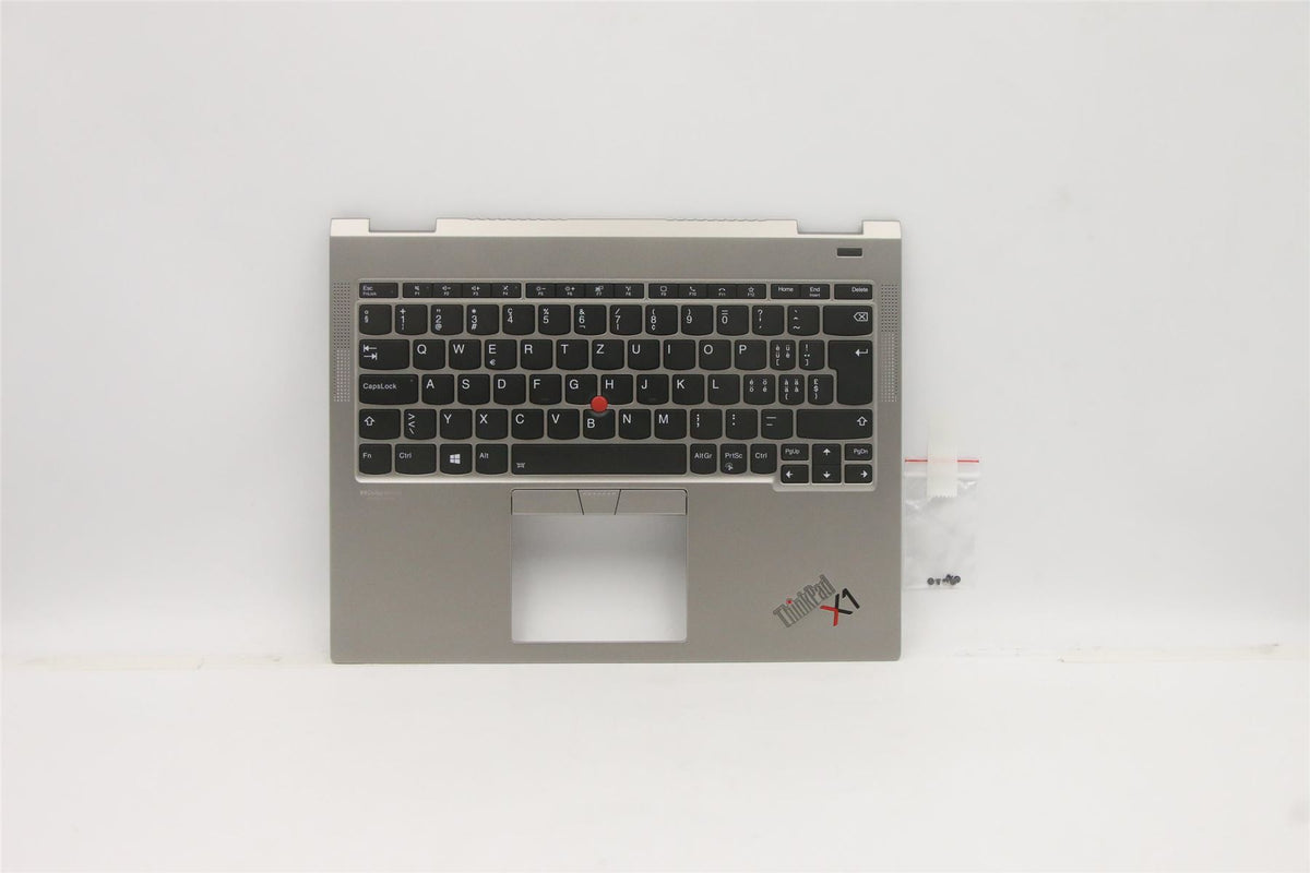 Lenovo ThinkPad X1 Keyboard Palmrest Top Cover Swiss Grey 5M11B59901