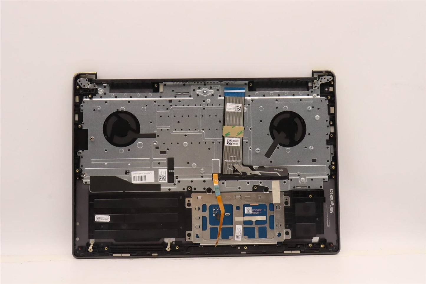Lenovo IdeaPad 5 16IAH7 Palmrest Cover Touchpad Keyboard German 5CB1H95475