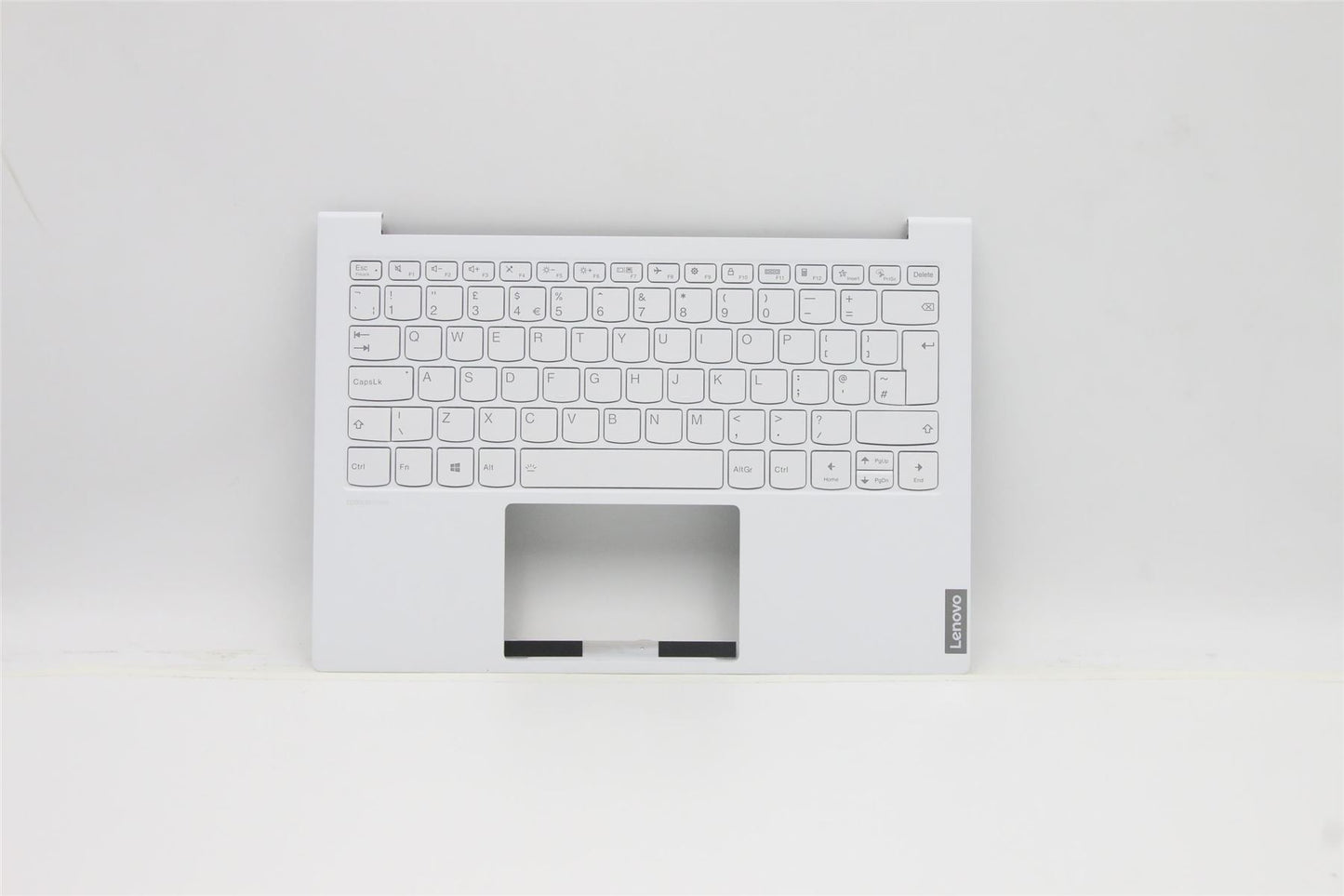 Lenovo Yoga 7 Carbon 13ITL5 Keyboard Palmrest Top Cover UK White 5CB1B08016