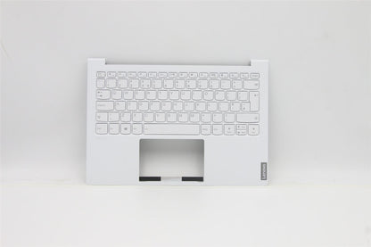 Lenovo Yoga 7 Carbon 13ITL5 Keyboard Palmrest Top Cover UK White 5CB1B08016