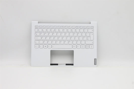 Lenovo Yoga 7 Carbon 13ITL5 Keyboard Palmrest Top Cover UK White 5CB1B08016