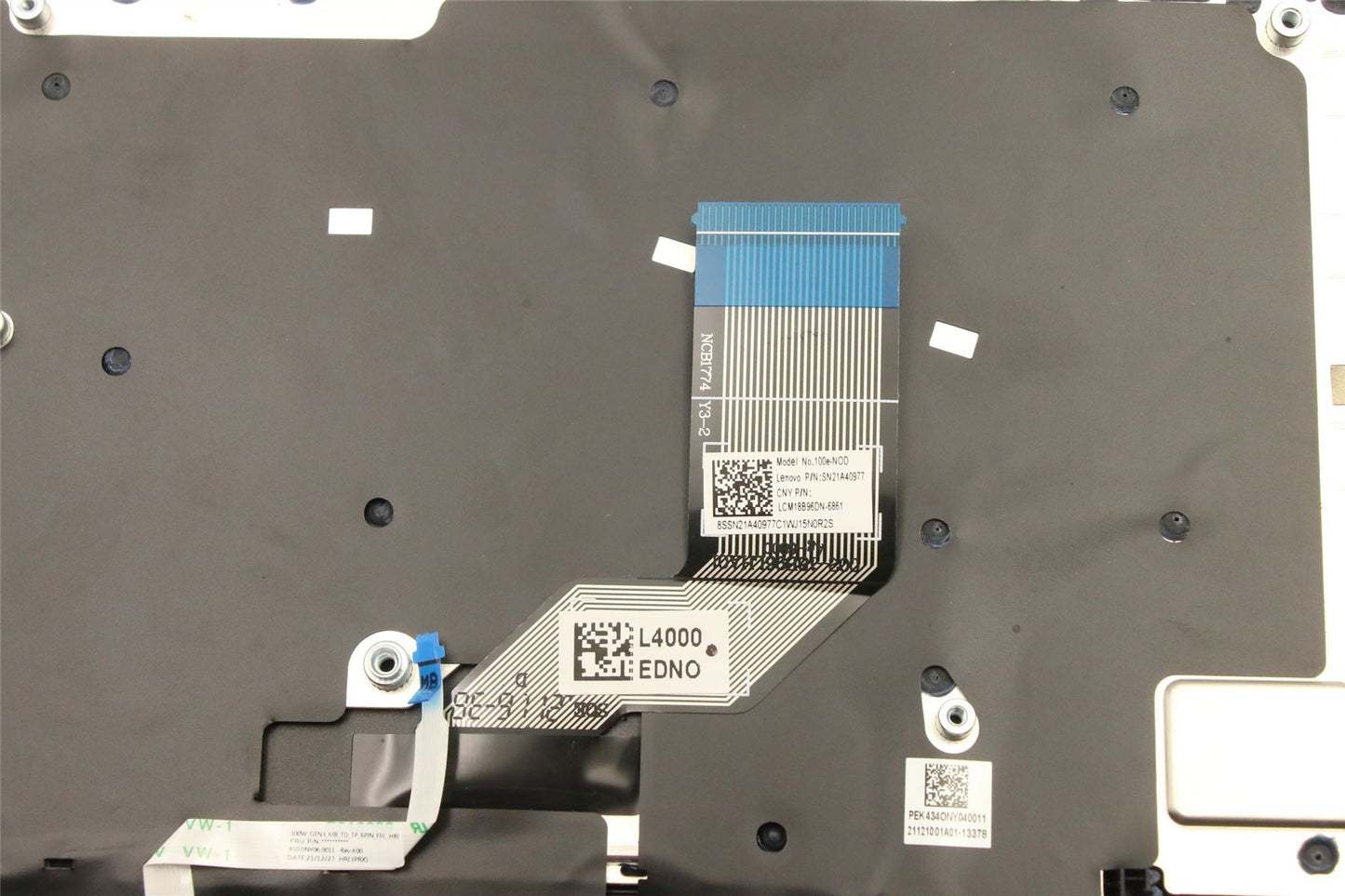 Lenovo MECH_ASM FRASMKB NOR CcCp BK NWW NWL Ch 5M11C85606