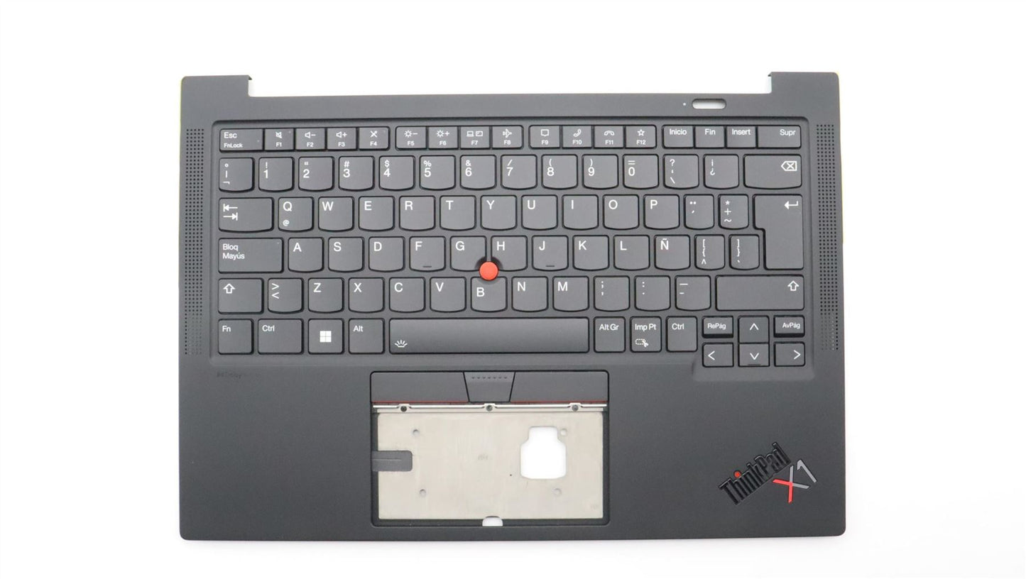 Lenovo ThinkPad X1 10th Gen Keyboard Palmrest Top Cover Spanish LA 5M11H44242