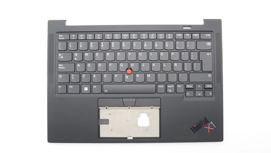 Lenovo ThinkPad X1 10th Gen Keyboard Palmrest Top Cover Spanish LA 5M11H44242