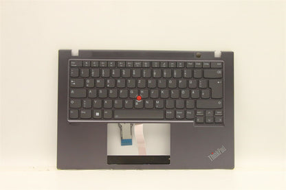 Lenovo ThinkPad T14s 2 Keyboard Palmrest Top Cover German Grey 5M11A37850