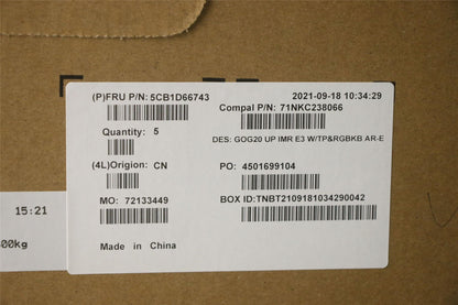 Lenovo IdeaPad 3 15ACH6 Palmrest Cover Touchpad Keyboard Arabic Black 5CB1D66743