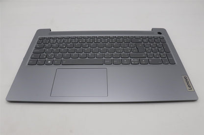 Lenovo IdeaPad 3 15ABR8 Palmrest Cover Touchpad Keyboard Arctic Grey 5CB1K96850