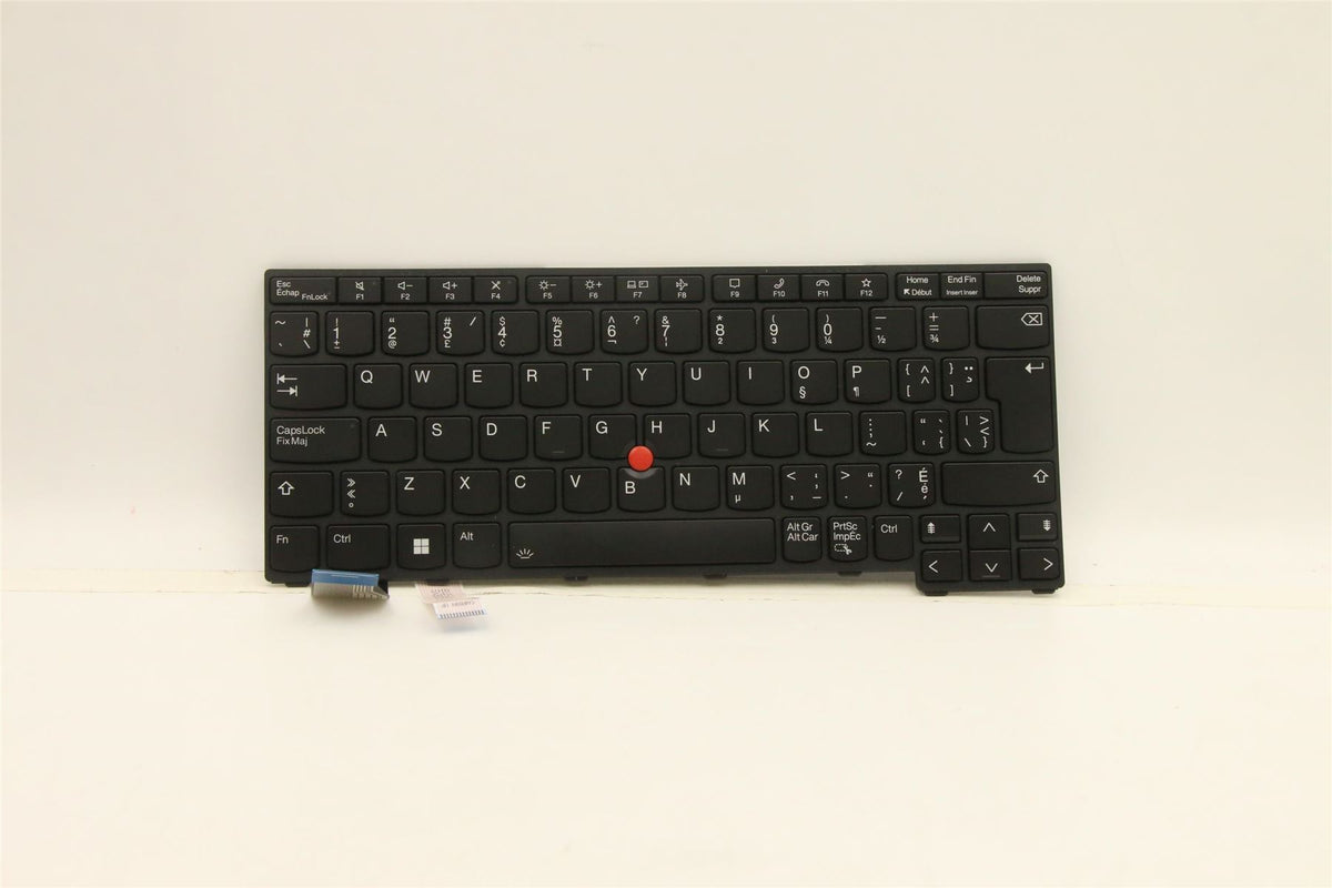 Lenovo CS21KBD SKTOP PMX,BL,BK,FRA/ENG English French Keyboard 5N21A21915
