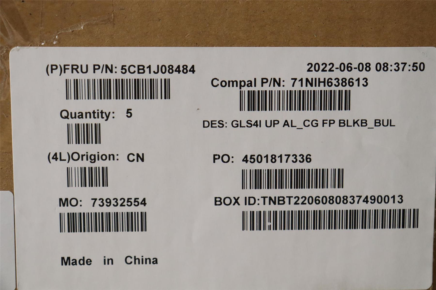 Lenovo IdeaPad 5 14IAL7 5 14ABA7 Palmrest Cover Touchpad Keyboard 5CB1J08484