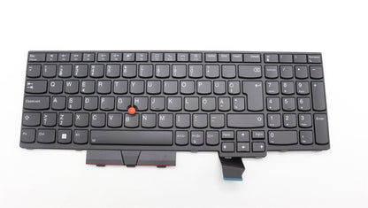 Lenovo ThinkPad P17 Gen 2 s Keyboard Estonian Black Backlit 5M11C88939