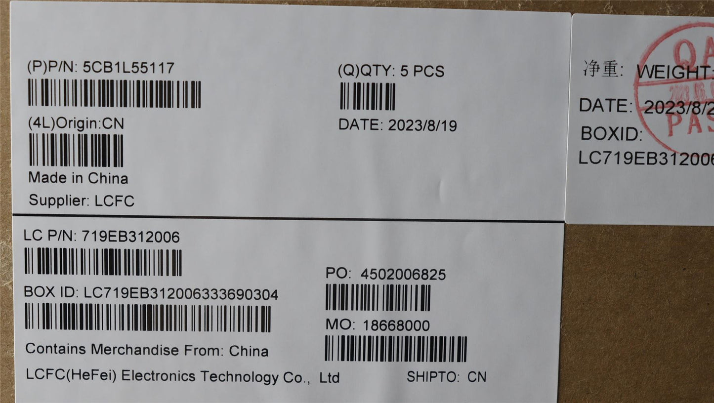 Lenovo Yoga 9 16IRP8 Palmrest Cover Touchpad Keyboard French 5CB1L55117