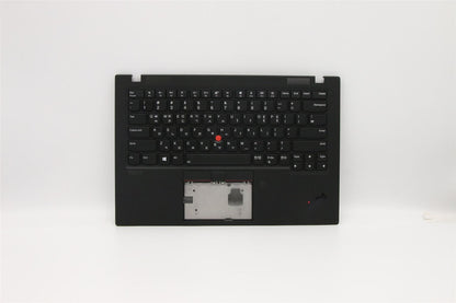 Lenovo ThinkPad X1 7th Gen Keyboard Palmrest Top Cover Korean Black 5M10W85931