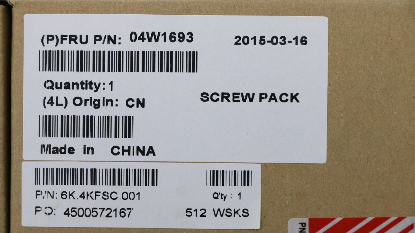 Lenovo MECHA FRU Screw KIT 04W1693