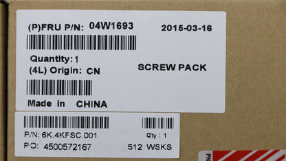 Lenovo MECHA FRU Screw KIT 04W1693