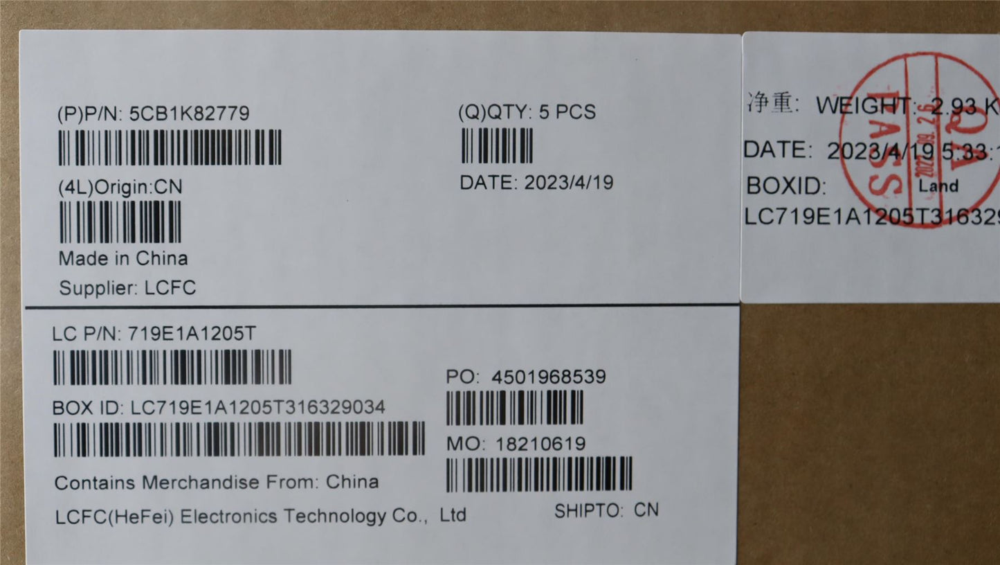 Lenovo IdeaPad 3 14IAN8 Palmrest Cover Touchpad Keyboard French 5CB1K82779
