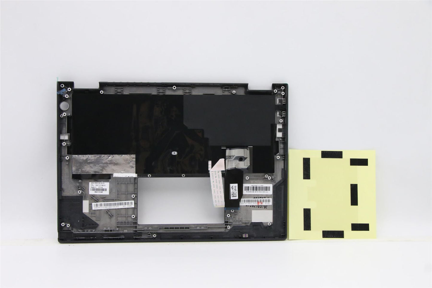 Lenovo Yoga X13 Gen 3 Palmrest Cover Keyboard UK Europe Black 5M11C18616