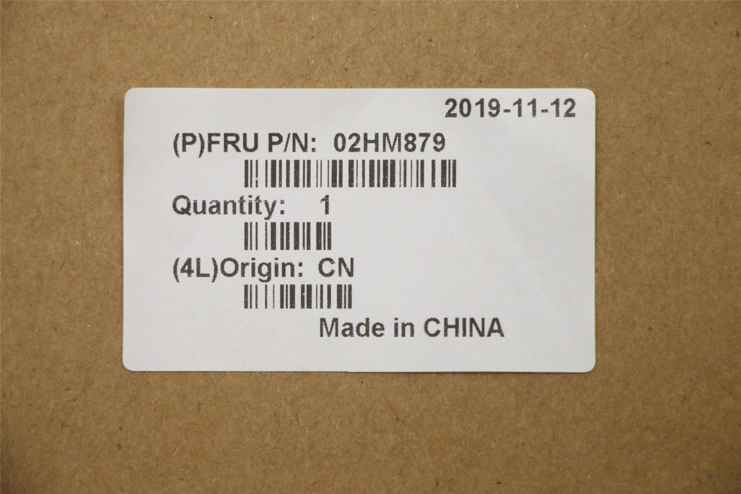 Lenovo 02HM879 LABEL GEO Label KIT