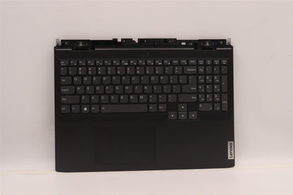 Lenovo IdeaPad 3 16IAH7 Palmrest Cover Touchpad Keyboard US Black 5CB1J09577