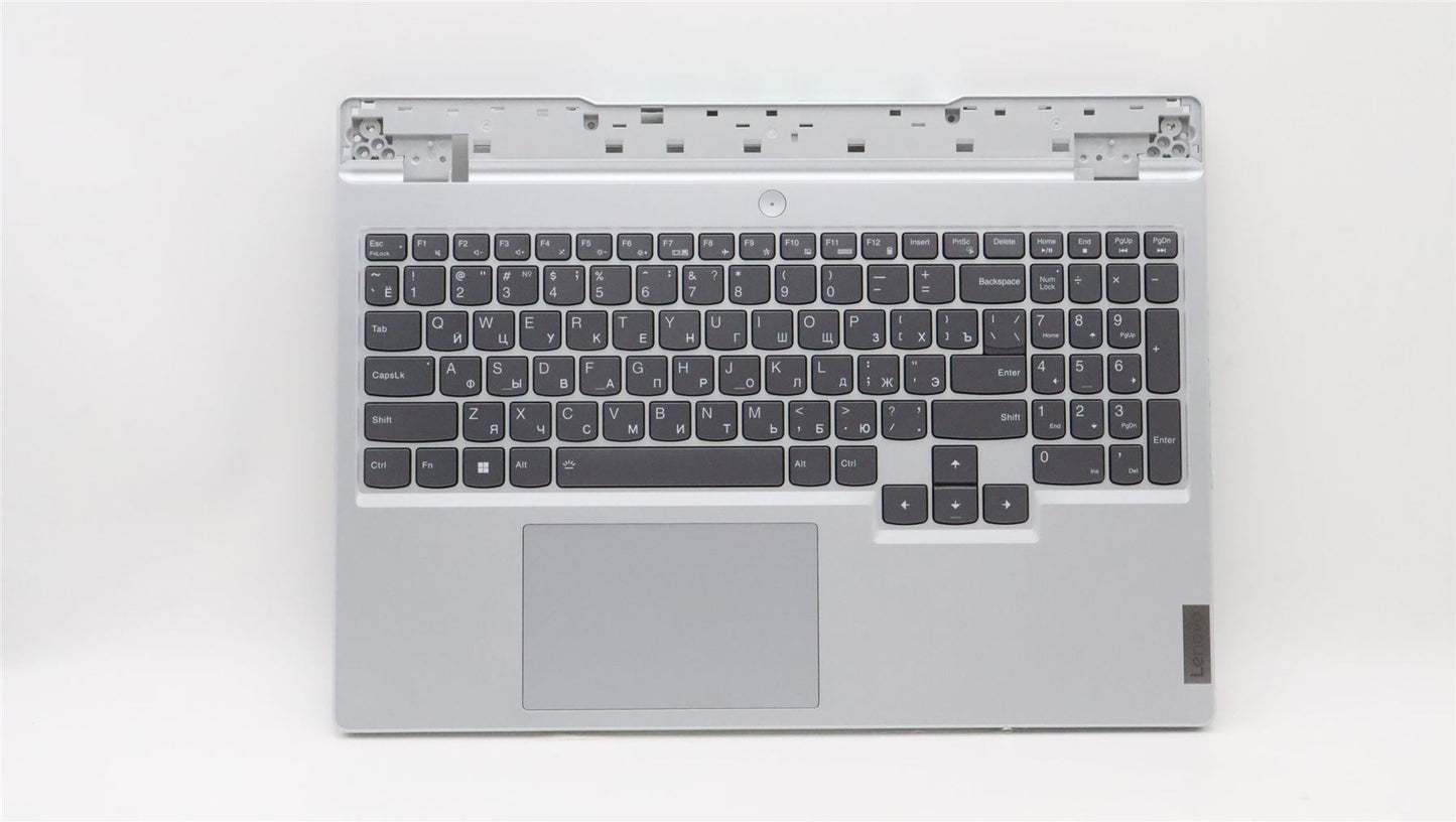 Lenovo 5 15IAH7 Palmrest Cover Touchpad Keyboard Russian Cloud Grey 5CB1H22875