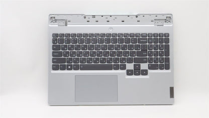 Lenovo 5 15IAH7 Palmrest Cover Touchpad Keyboard Russian Cloud Grey 5CB1H22875