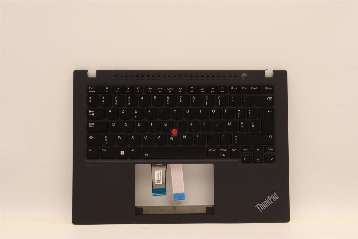 Lenovo ThinkPad T14s Gen 3 Keyboard Palmrest Top Cover Belgian Black 5M11G27135