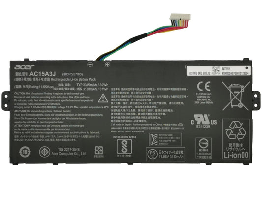 Acer Chromebook C735 C738T CB3-131 CB3-132 CB5-132T Battery 3490MAH KT.00305.004