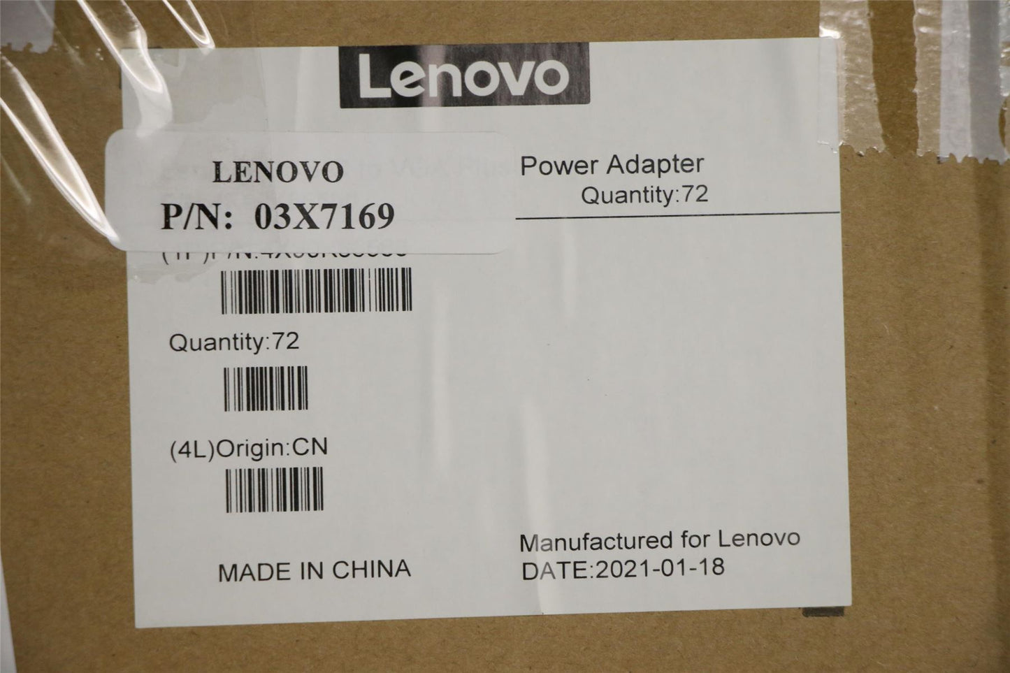 Lenovo FRU Type C to C/VGA 03X7169
