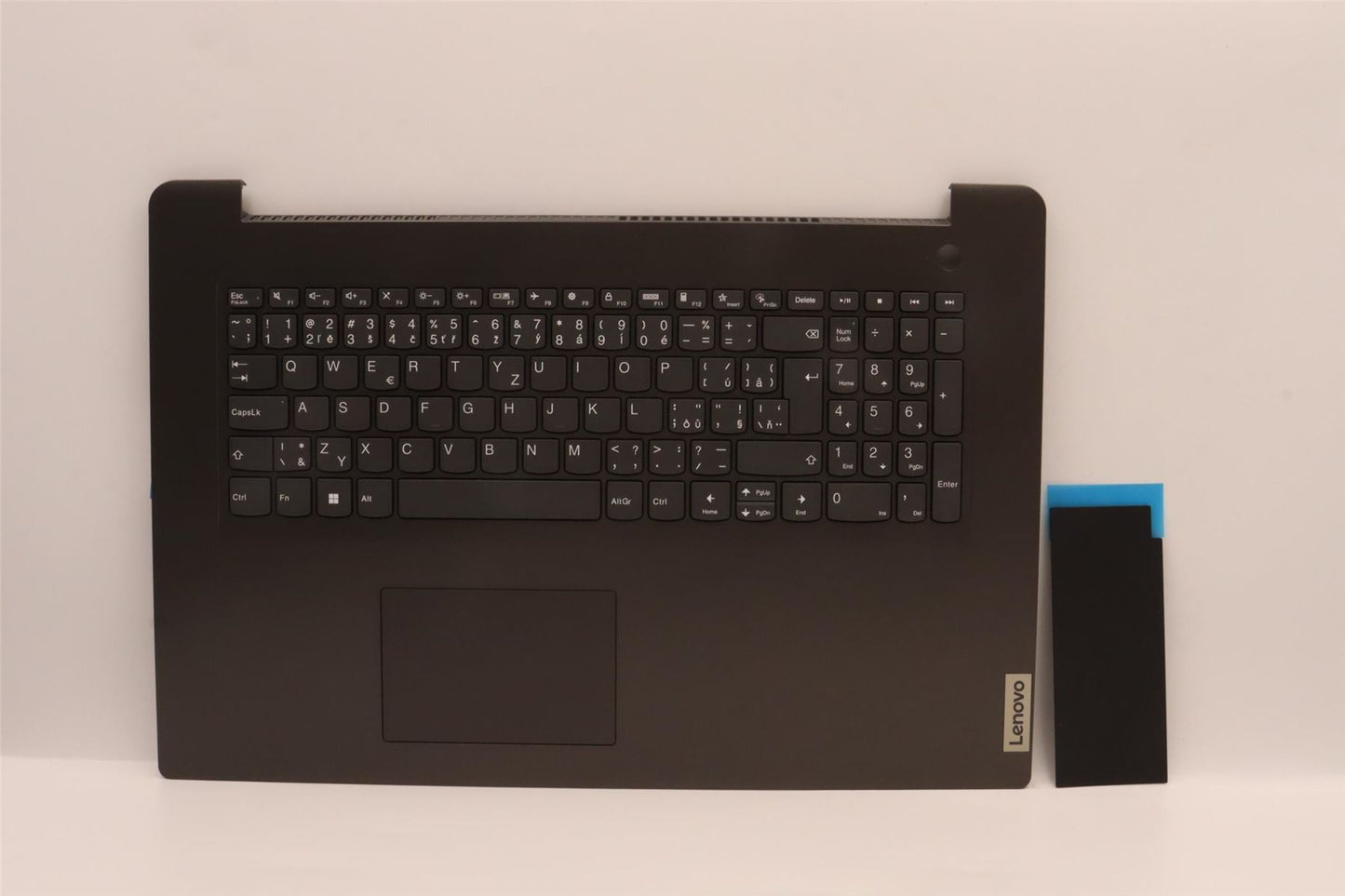 Lenovo V17 G3 IAP Palmrest Cover Touchpad Keyboard Czech slovakian 5CB1J02920