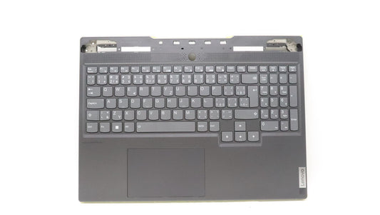 Lenovo Legion S7 16ARHA7 Palmrest Cover Touchpad Keyboard Onyx Grey 5CB1J31488