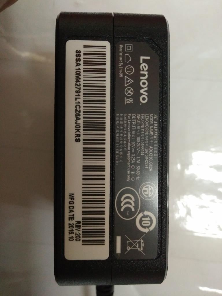 Lenovo ADLX65CCGC2A 20V3.25A 5A10K78744
