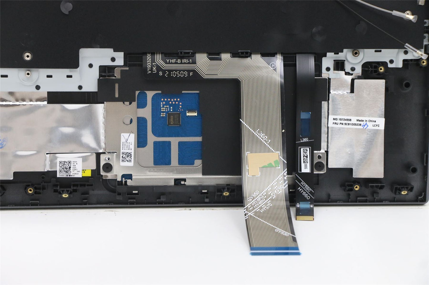 Lenovo Legion 5 Pro-16ITH6H Tastatur Handballenauflage Obere Abdeckung Deutsch 5CB1D05238